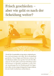 Das kostenlose eBook zum Thema "Geschieden - was nun?" downloaden.