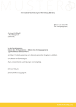 Einverständniserklärung (inklusive Muster) •§• SCHEIDUNG 2023 / 2024